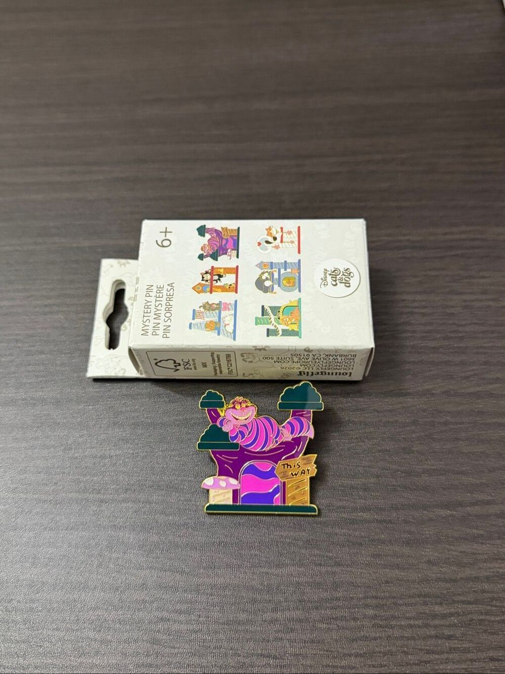 Loungefly Disney Cat Trees Blind Box Enamel Pin - Chesire Cat